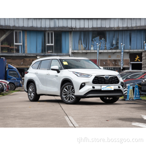 2023 NEW 2.5L TOYOTA Highlander Hybrid E-CVT 7 Seats 2WD 4WD Honor Version White HEV SUV